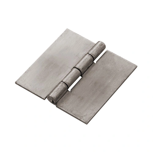 Bright Steel Butt Hinge. 2"x 2"x .076"